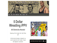 Tablet Screenshot of 5dollarwrestling.com